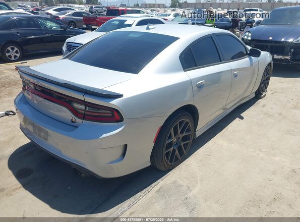 2C3CDXGJ0KH681465 2019 DODGE CHARGER Silver Հետևի աջ