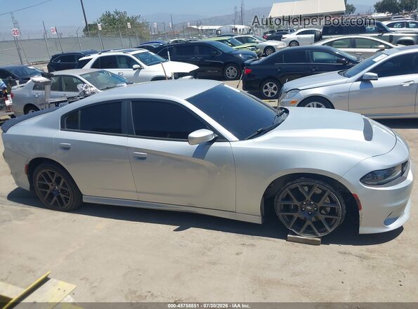 2C3CDXGJ0KH681465 2019 DODGE CHARGER Silver Սալոնի հետևի տեսք