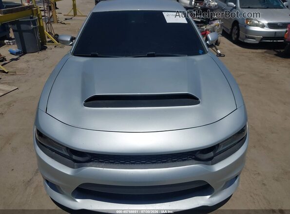2C3CDXGJ0KH681465 2019 DODGE CHARGER Silver Սարքավորումների վահանակի տեսք