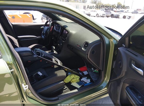 2C3CDXGJ0LH185762 2020 DODGE CHARGER Green Սալոնի դիմացի տեսք