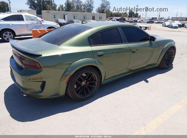 2C3CDXGJ0LH185762 2020 DODGE CHARGER Green Հետևի աջ