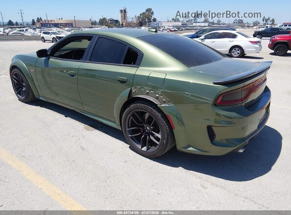 2C3CDXGJ0LH185762 2020 DODGE CHARGER Green Հետևի ձախ