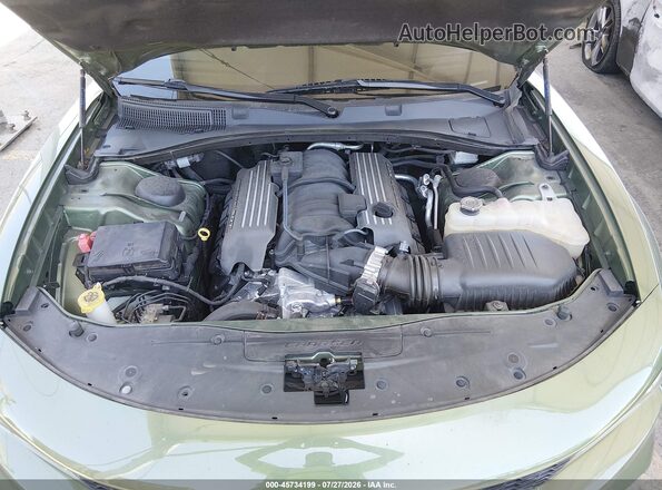 2C3CDXGJ0LH185762 2020 DODGE CHARGER Green Հետևի տեսք