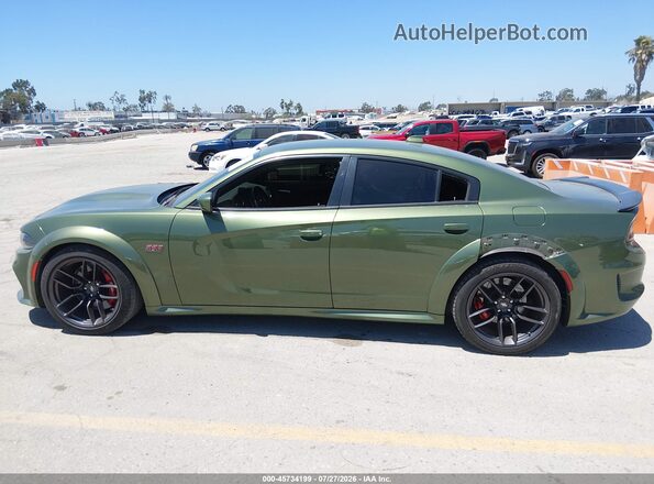 2C3CDXGJ0LH185762 2020 DODGE CHARGER Green Սալոնի 360 աստիճան տեսք