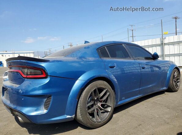 2C3CDXGJ0LH197300 2020 DODGE CHARGER Blue Tył prawy