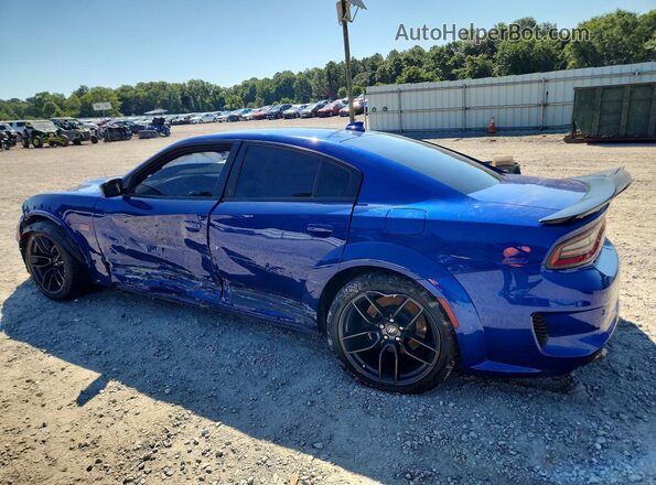 2C3CDXGJ0MH537840 2021 DODGE CHARGER Blue Հետևի ձախ