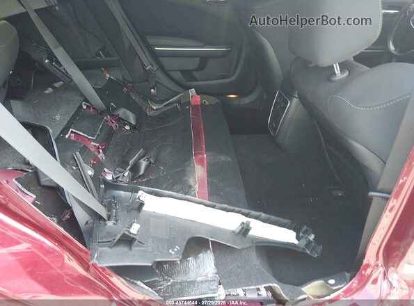 2C3CDXGJ0NH169869 2022 DODGE CHARGER Красный Вид наклейки с VIN-кодом