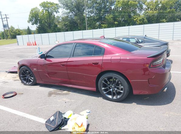 2C3CDXGJ0NH169869 2022 DODGE CHARGER Красный Панорамный вид салона 360°