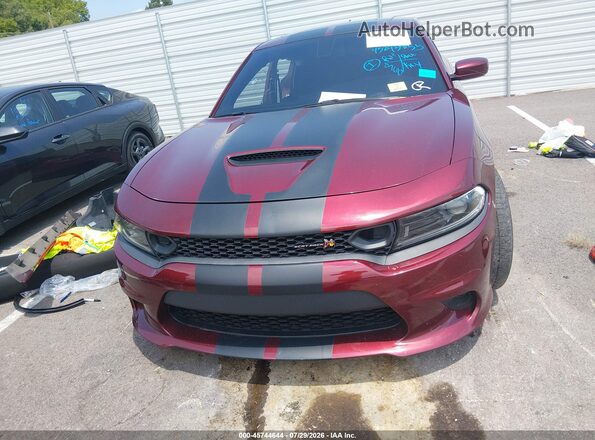 2C3CDXGJ0NH169869 2022 DODGE CHARGER Красный Вид щитка приборов