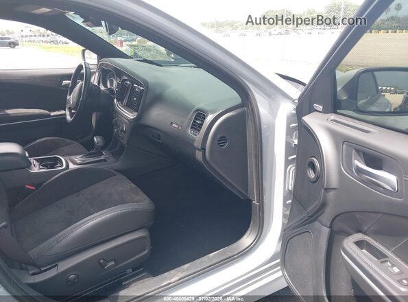 2C3CDXGJ0NH177874 2022 DODGE CHARGER Gray Սալոնի դիմացի տեսք