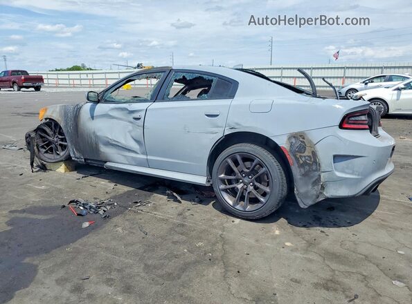2C3CDXGJ0NH190088 2022 DODGE CHARGER Gray Tył lewy