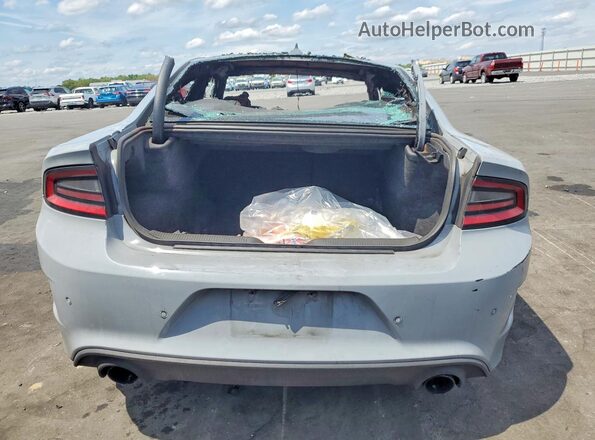 2C3CDXGJ0NH190088 2022 DODGE CHARGER Gray Widok z tyłu