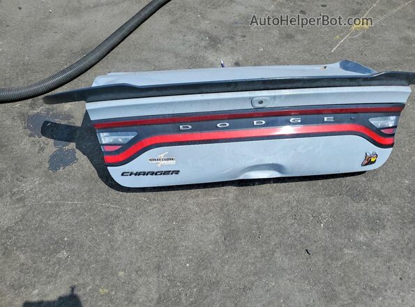 2C3CDXGJ0NH190088 2022 DODGE CHARGER Gray Widok komory silnika