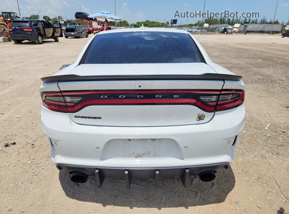 2C3CDXGJ0PH535946 2023 DODGE CHARGER White უკანა ხედი