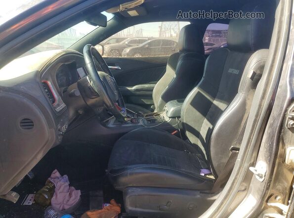 2C3CDXGJ0PH580336 2023 DODGE CHARGER Gray წინა სალონის ხედი