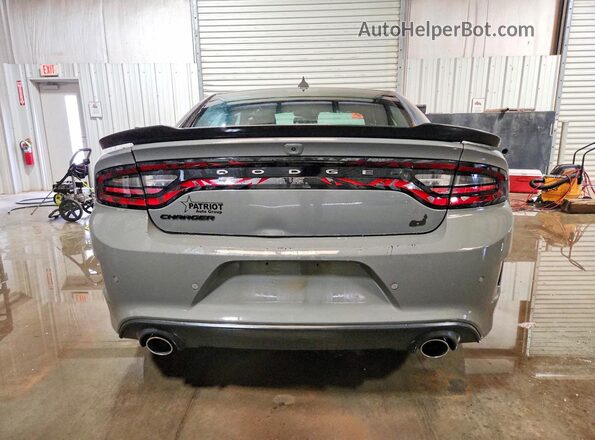 2C3CDXGJ0PH672241 2023 DODGE CHARGER Серый Вид сзади