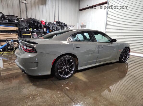 2C3CDXGJ0PH672241 2023 DODGE CHARGER Серый Панорамный вид салона 360°