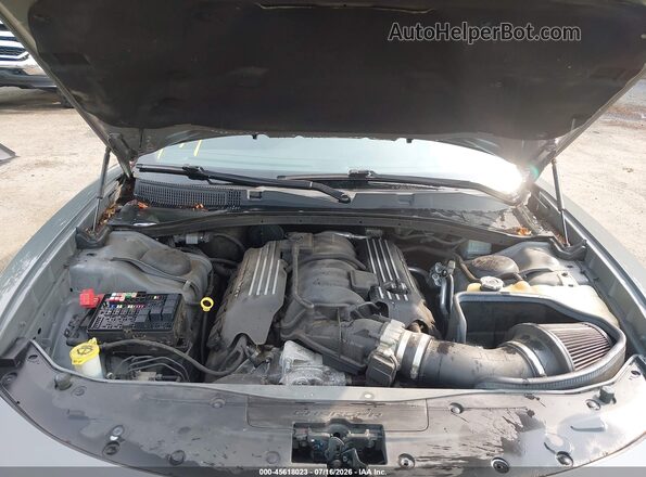 2C3CDXGJ1JH119024 2018 DODGE CHARGER Gray Հետևի տեսք