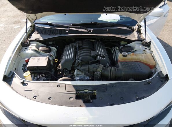 2C3CDXGJ1KH553185 2019 DODGE CHARGER White Հետևի տեսք