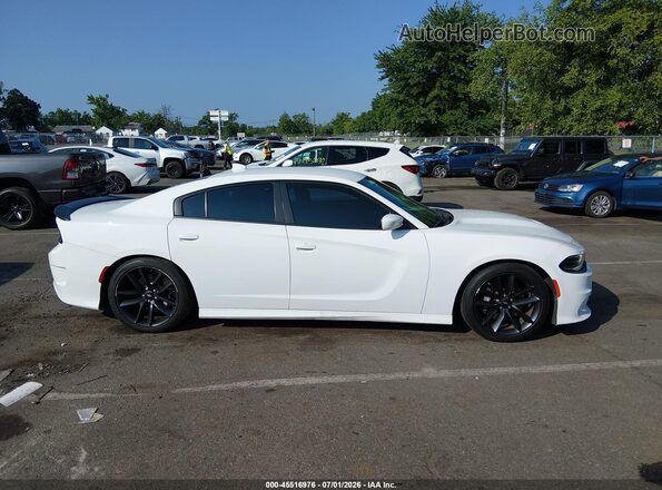 2C3CDXGJ1KH553185 2019 DODGE CHARGER White Սալոնի հետևի տեսք