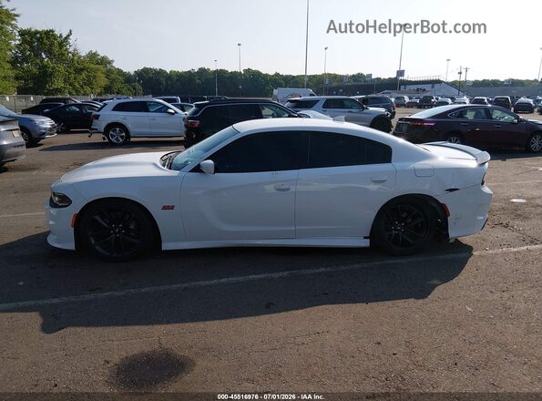 2C3CDXGJ1KH553185 2019 DODGE CHARGER White Սալոնի 360 աստիճան տեսք