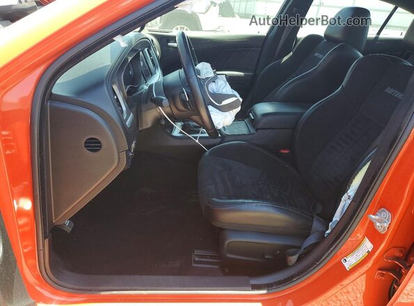 2C3CDXGJ1LH228084 2020 DODGE CHARGER Orange Vista interior delantera