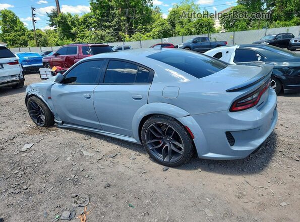 2C3CDXGJ1MH663530 2021 DODGE CHARGER Gray Задня ліва чверть