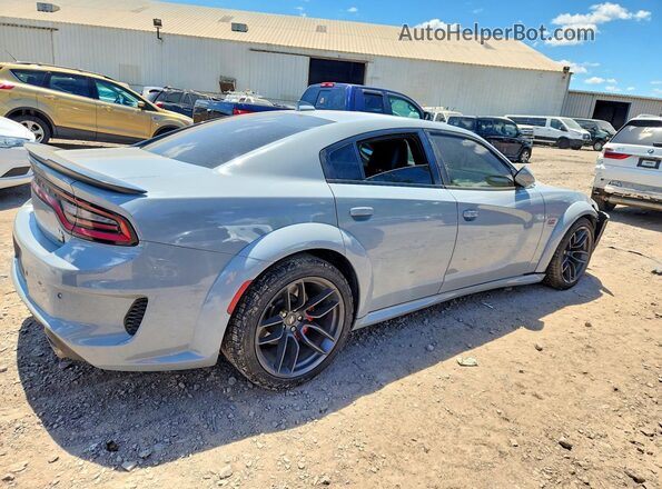 2C3CDXGJ1MH663530 2021 DODGE CHARGER Gray Задня права чверть