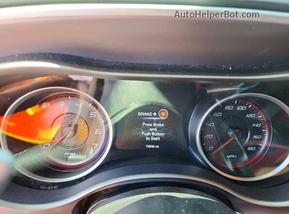 2C3CDXGJ1MH663530 2021 DODGE CHARGER Gray Вид щитка приладів