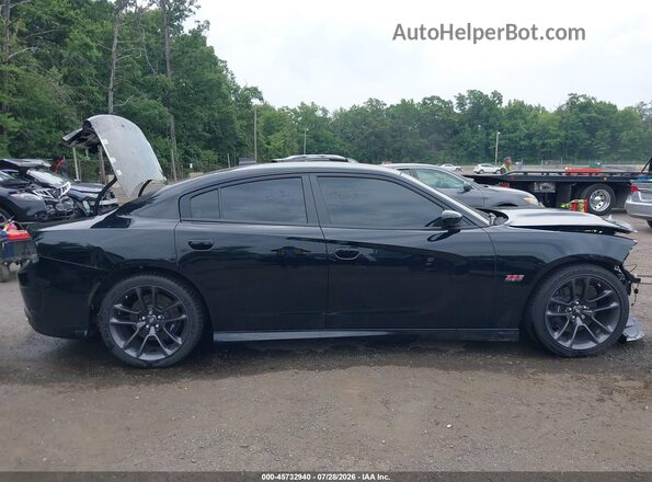 2C3CDXGJ1PH588882 2023 DODGE CHARGER Black სალონის 360-გრადუსიანი ხედი