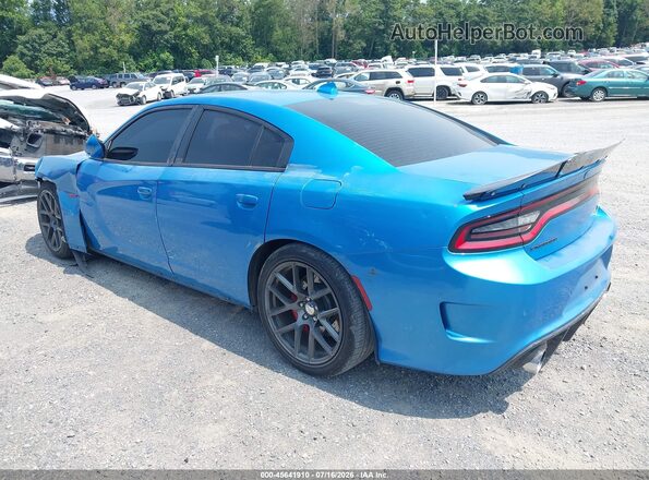2C3CDXGJ2GH163946 2016 DODGE CHARGER Blue უკანა მარცხენა