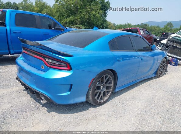 2C3CDXGJ2GH163946 2016 DODGE CHARGER Blue უკანა მარჯვენა