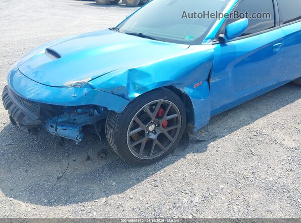 2C3CDXGJ2GH163946 2016 DODGE CHARGER Blue წინა ხედი