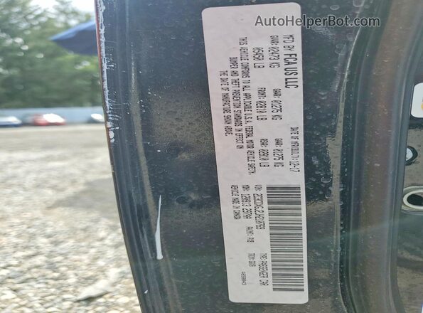 2C3CDXGJ2JH210769 2018 DODGE CHARGER Black Widok komory silnika