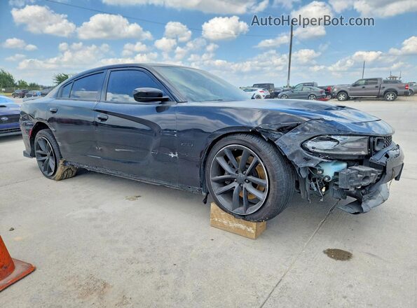 2C3CDXGJ2JH248051 2018 DODGE CHARGER Black წინა მარჯვენა