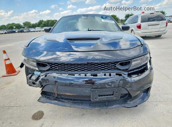 2C3CDXGJ2JH248051 2018 DODGE CHARGER Black წინა ხედი