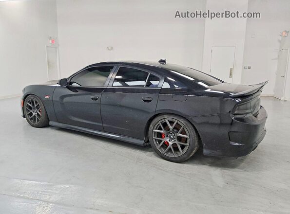 2C3CDXGJ2JH307163 2018 DODGE CHARGER Black Rear left