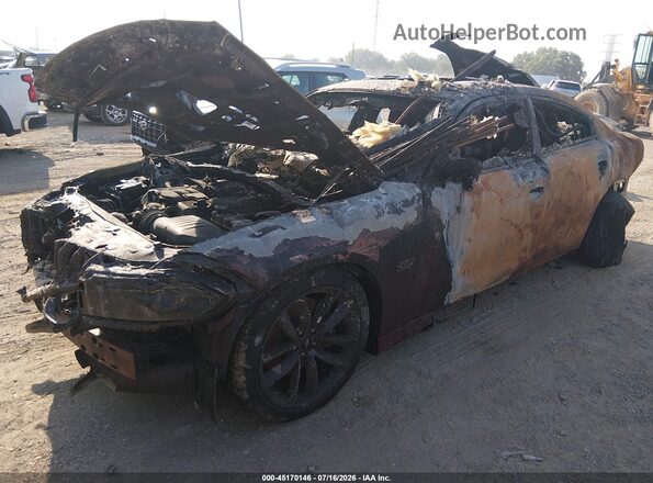 2C3CDXGJ2KH519725 2019 DODGE CHARGER Burgundy Front left