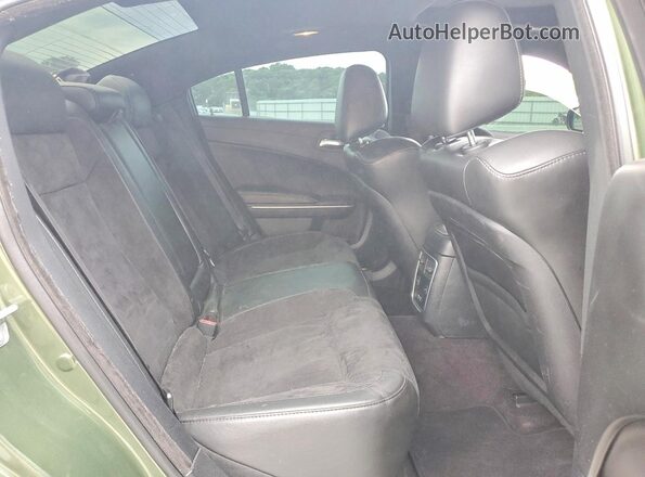 2C3CDXGJ2KH520065 2019 DODGE CHARGER Green Հետևի նստատեղերի տեսք