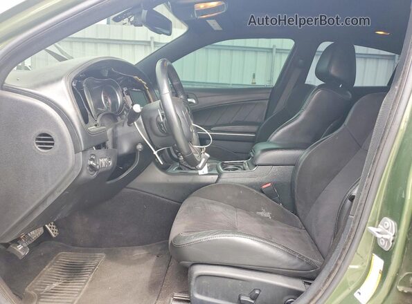 2C3CDXGJ2KH520065 2019 DODGE CHARGER Green Սալոնի դիմացի տեսք