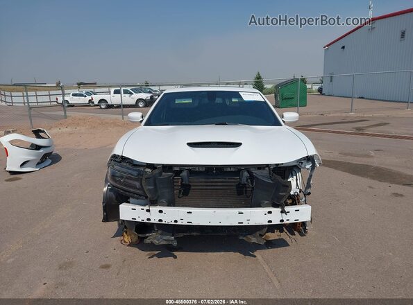 2C3CDXGJ2LH177274 2020 DODGE CHARGER White უკანა სალონის ხედი