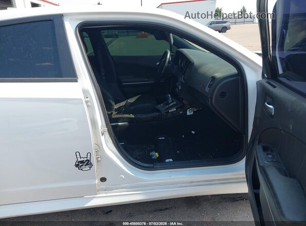 2C3CDXGJ2LH177274 2020 DODGE CHARGER White წინა სალონის ხედი