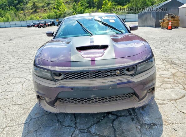 2C3CDXGJ2LH241524 2020 DODGE CHARGER Purple Vista frontal