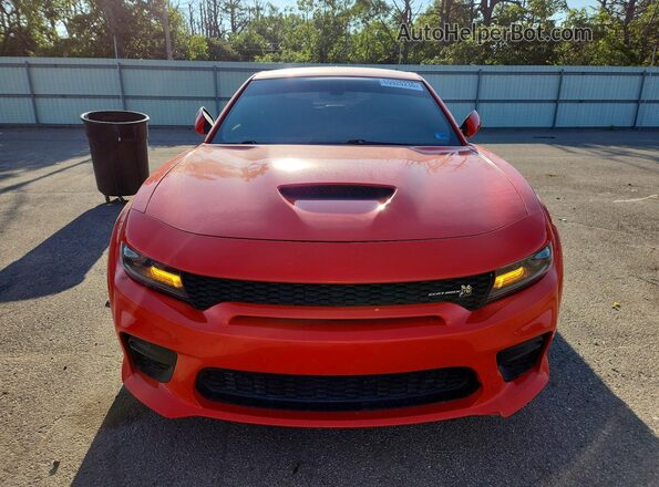2C3CDXGJ2MH556468 2021 DODGE CHARGER Оранжевый Вид спереди