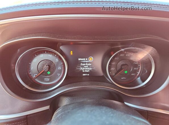 2C3CDXGJ2MH556468 2021 DODGE CHARGER Оранжевый Вид щитка приборов