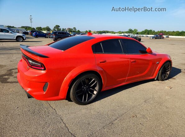 2C3CDXGJ2MH556468 2021 DODGE CHARGER Оранжевый Задняя правая четверть