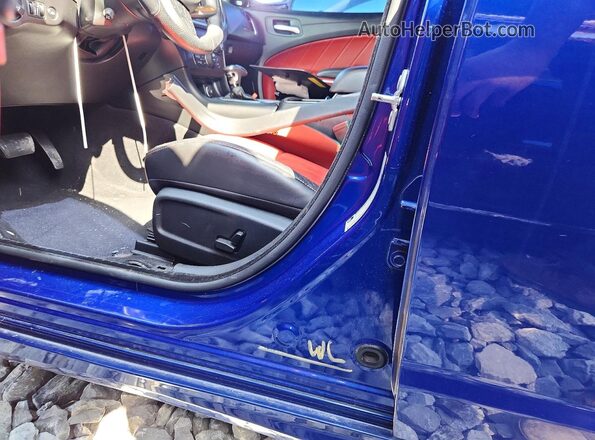 2C3CDXGJ2MH618404 2021 DODGE CHARGER Blue Вид підкапотного простору