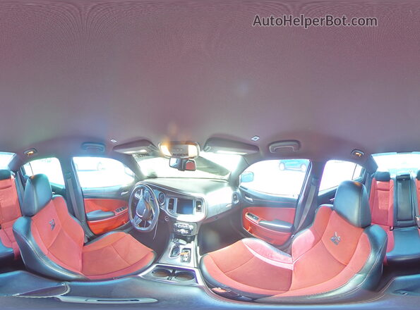 2C3CDXGJ2MH618404 2021 DODGE CHARGER Blue Панорамний вид салону 360°