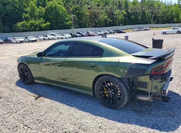 2C3CDXGJ2MH678862 2021 DODGE CHARGER Green უკანა მარცხენა