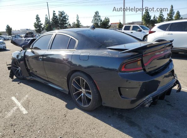 2C3CDXGJ3HH595902 2017 DODGE CHARGER Серый Задняя левая четверть